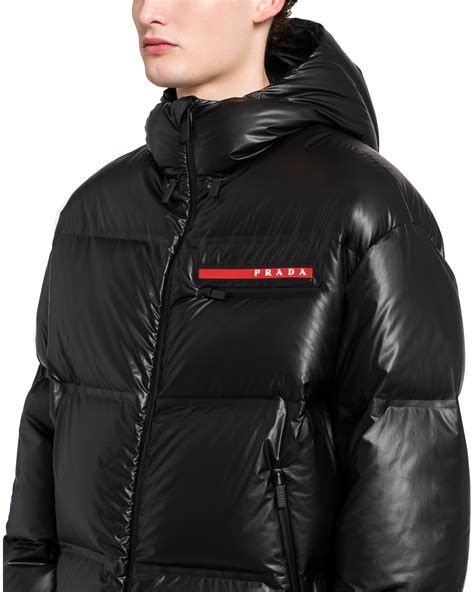 prada jacke herren winter|Prada single breasted jacket.